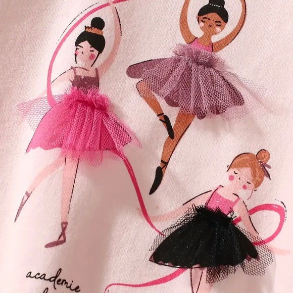 Ballerina 🩰 sweatshirt Size 5Y - Picture 3 of 3
